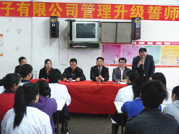 2011年3月15日，凱東管理升級誓師大會召開