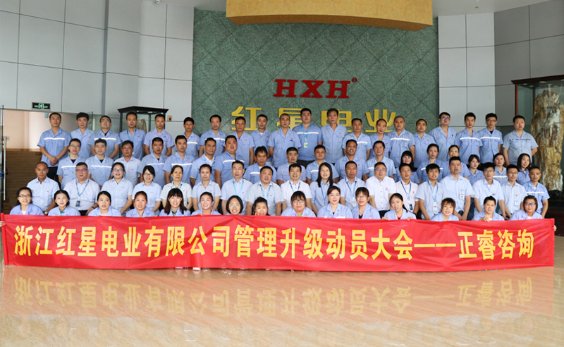 紅星閃耀，追云逐電——熱烈祝賀紅星電業(yè)攜手正睿咨詢啟動(dòng)系統(tǒng)管理升級(jí)項(xiàng)目！