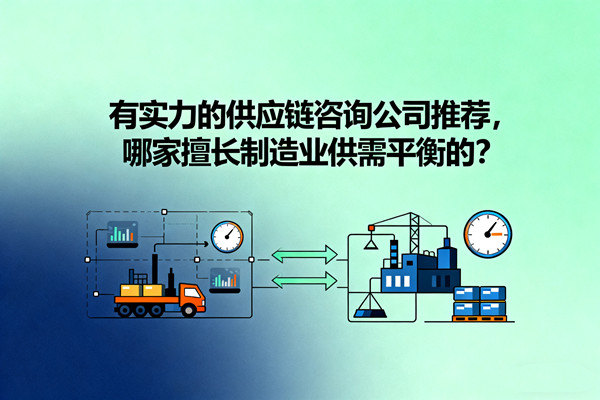 有實力的供應(yīng)鏈咨詢公司推薦，哪家擅長制造業(yè)供需平衡的？