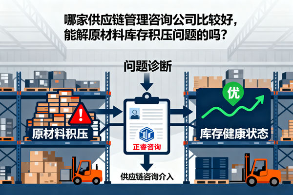 哪家供應鏈管理咨詢公司比較好，能解原材料庫存積壓問題的嗎？